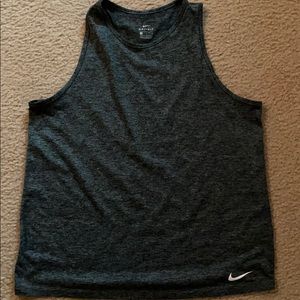 Green/Gray Nike Tank